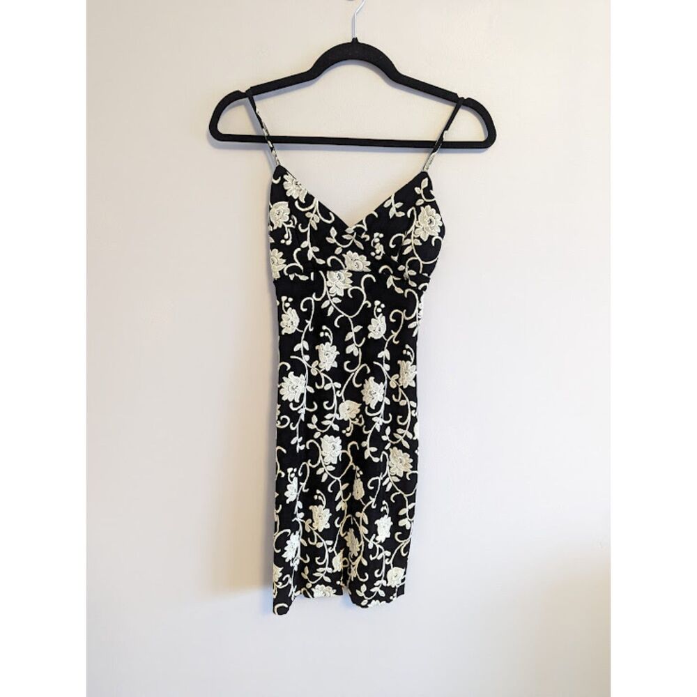 Y2K Me Too Floral Stretchy Mini Dress